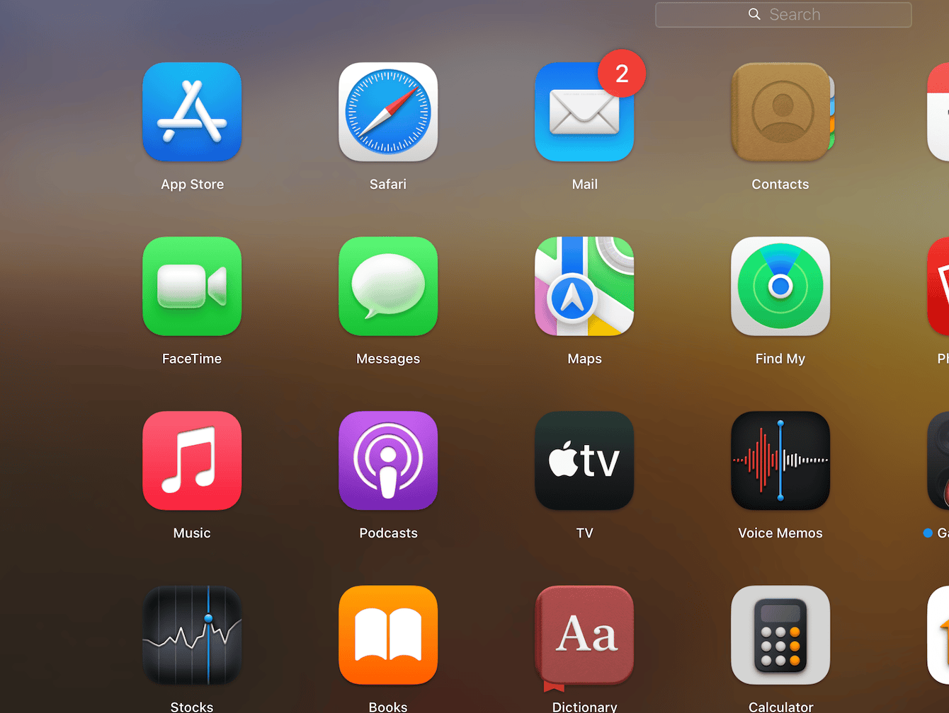 Selected portion screenshot